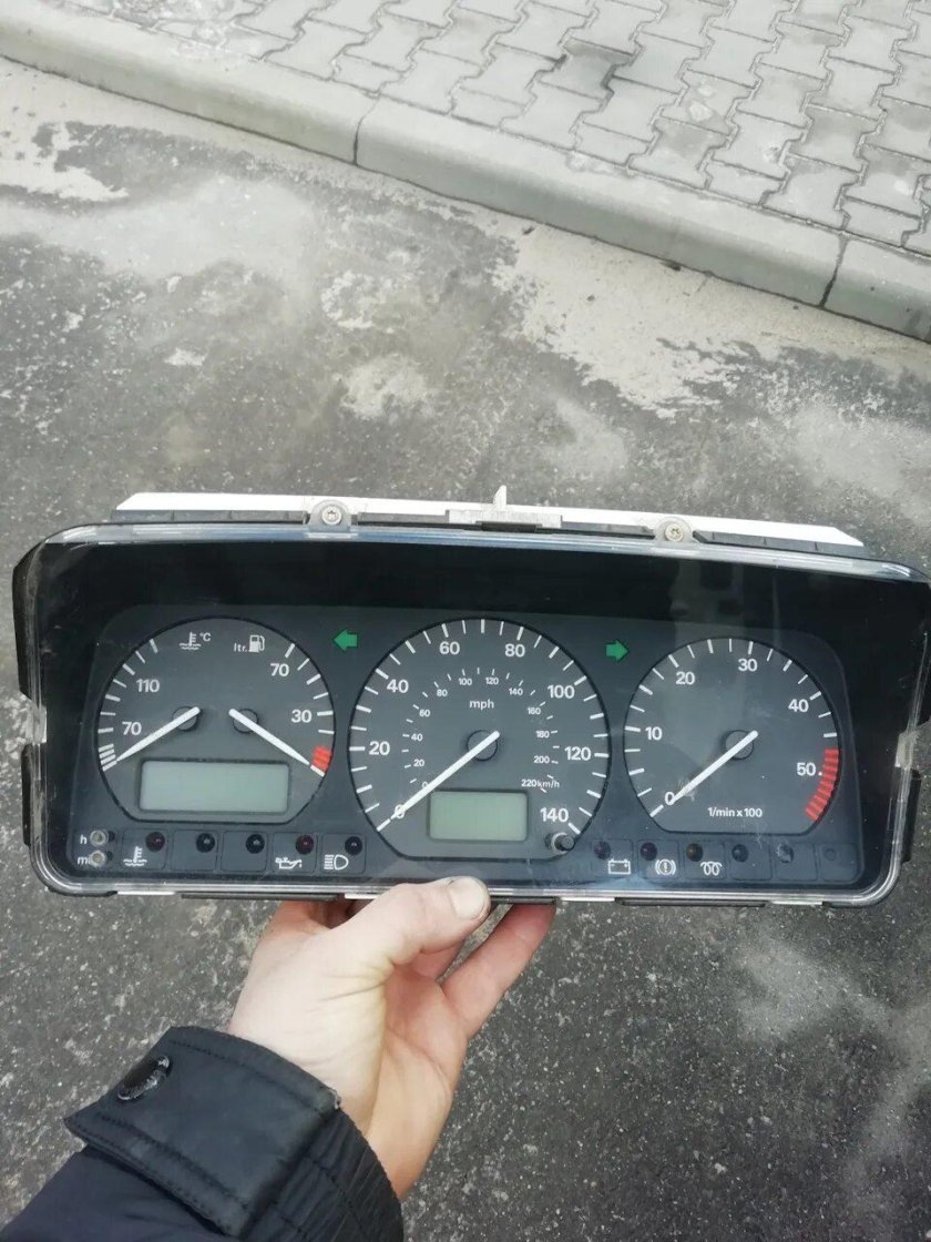 Приборка с MFA Passat b3