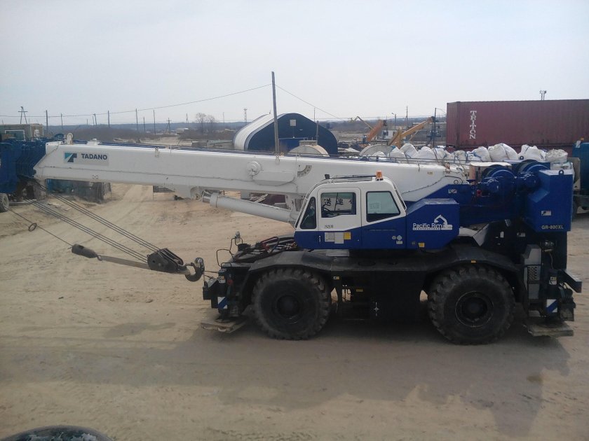 Тадано кран 80 тонн