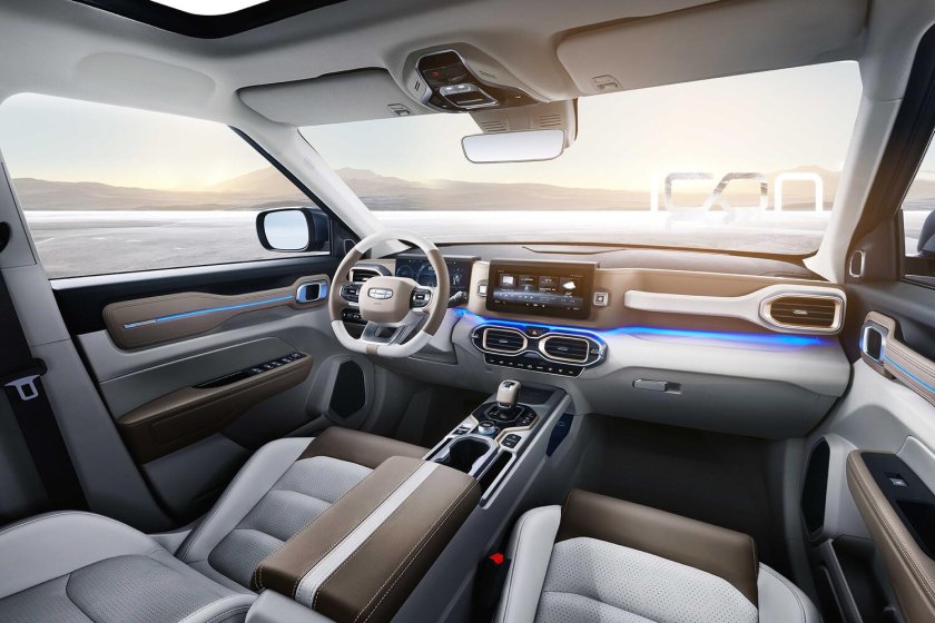 Джили Айкон 2020 салон