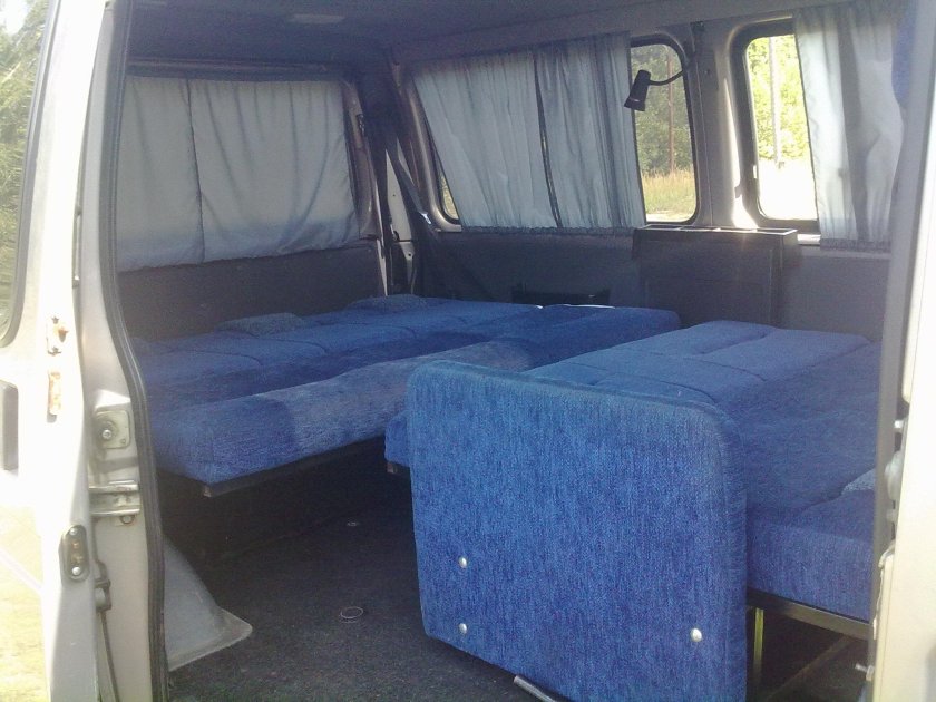 Соболь 2217 спальное место