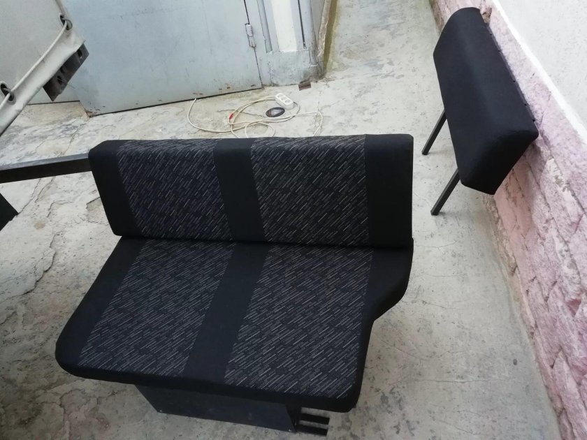 Сиденье диван на Газель Некст