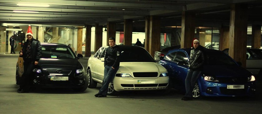 Бандиты на машинах