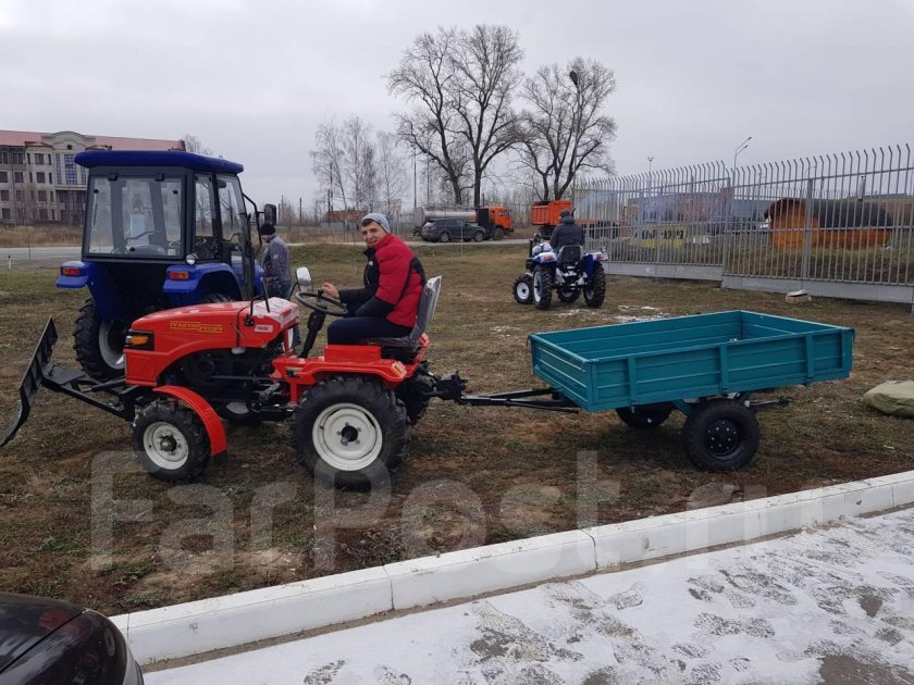 Прицеп для минитрактора Русич т-12