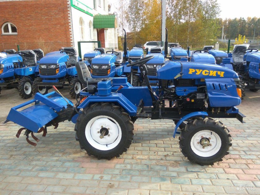 Минитрактор Русич т-12
