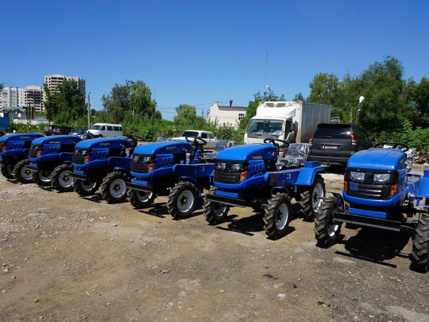 Минитрактор русич т 12