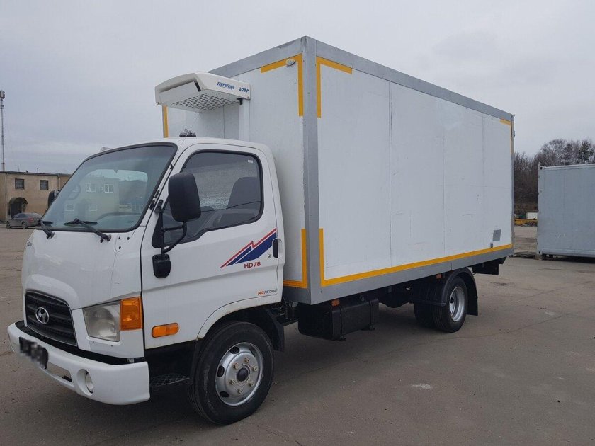 Hyundai hd78 рефрижератор