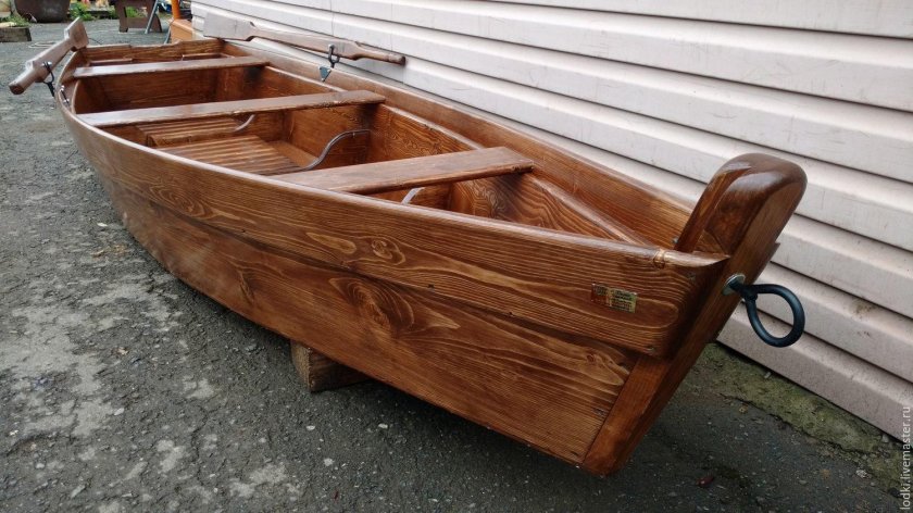 Деревянная лодка модель wb450