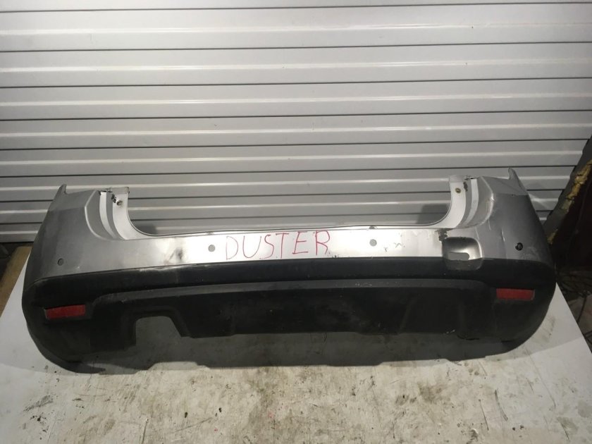 Задний бампер Рено Дастер 1 Рестайлинг