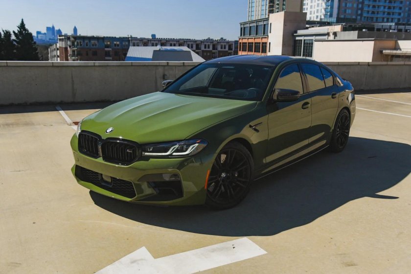 BMW m5 Urban Green