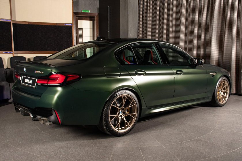 Изумрудная BMW m5