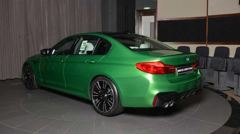 BMW m5 Green