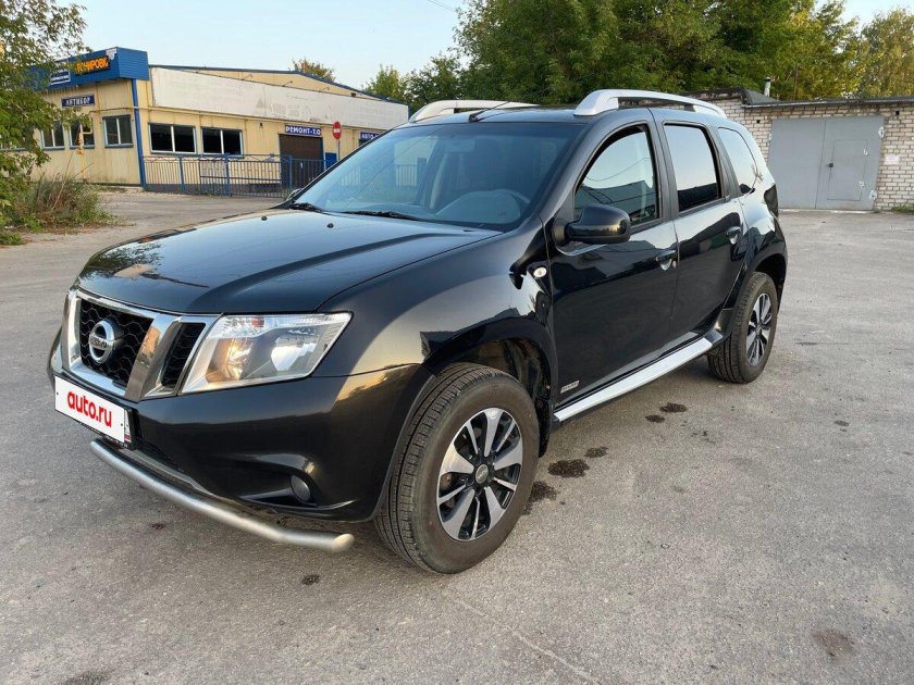 Ниссан террано 2014 черный