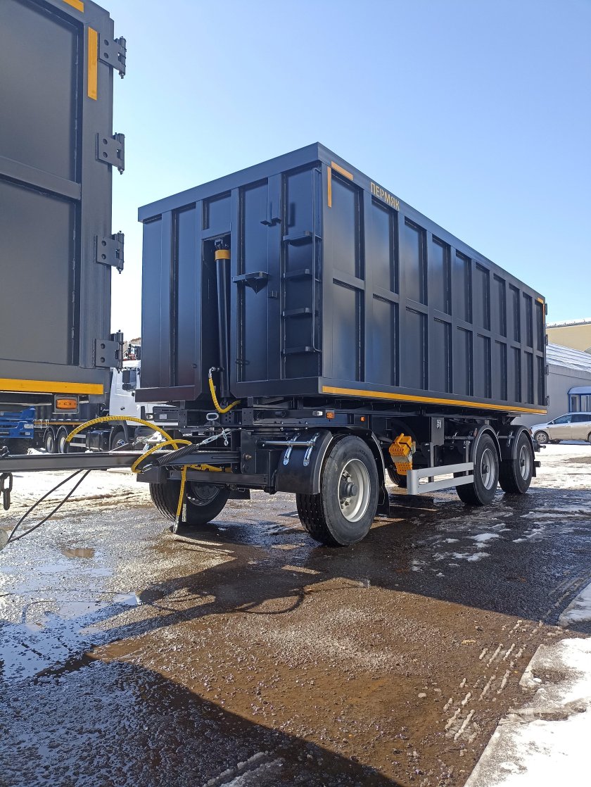 Самосвальный прицеп