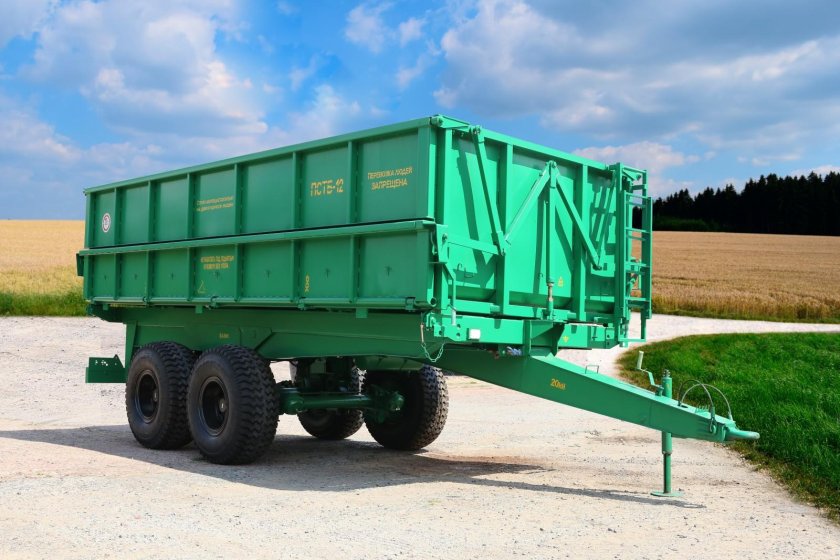 Полуприцеп самосвальный ПСТБ-12