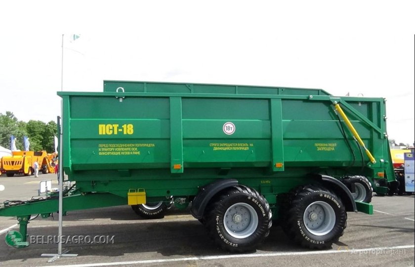 Полуприцеп самосвальный ПСТ-18