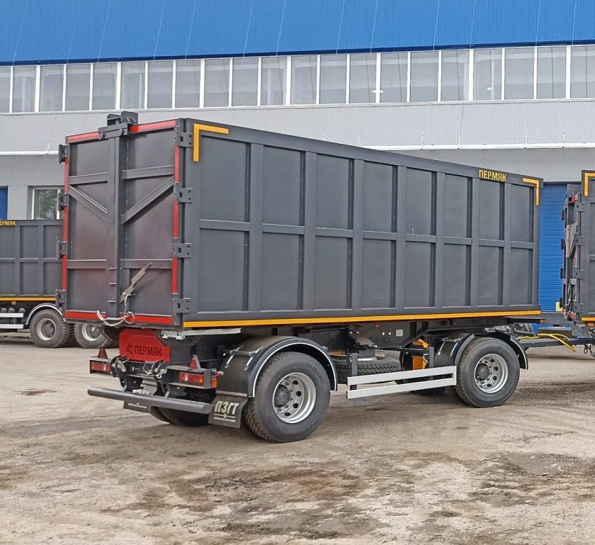Самосвальный прицеп