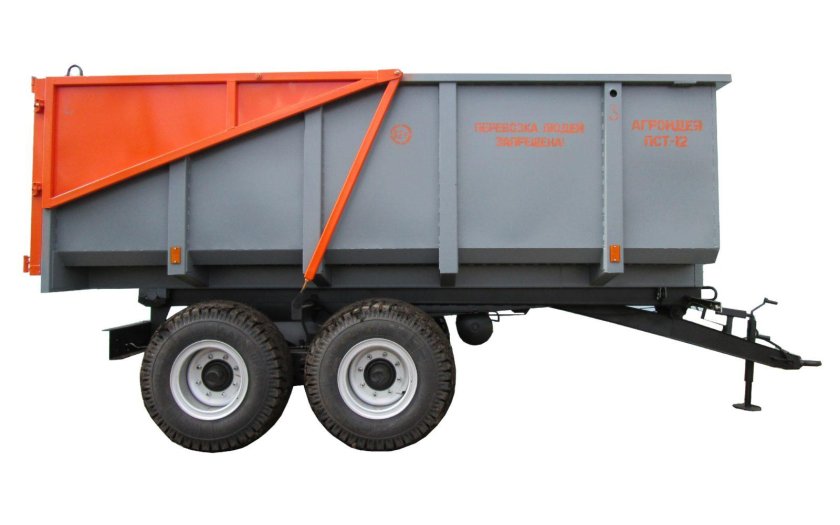 Полуприцеп тракторный самосвальный ПСТ-9