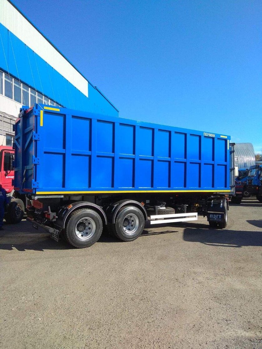 Прицеп ломовозный