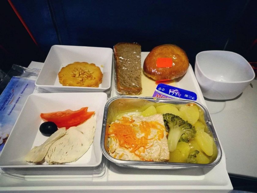 Питание в Аэрофлоте эконом 2024