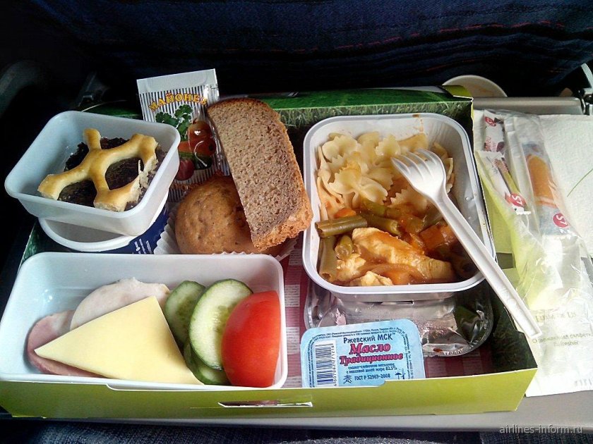 Авиакомпания s7 питание на борту