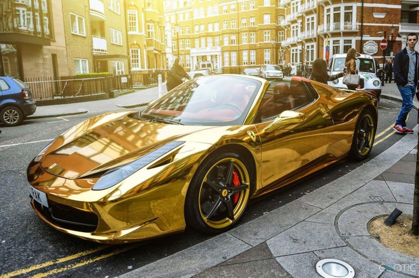 Ferrari 458 Gold