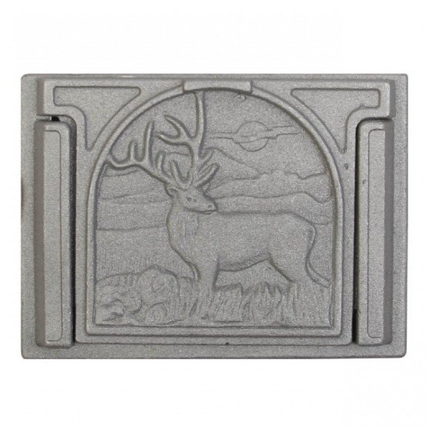 Чугунная дверца прочистная Литком ДПР-4 130х130 мм