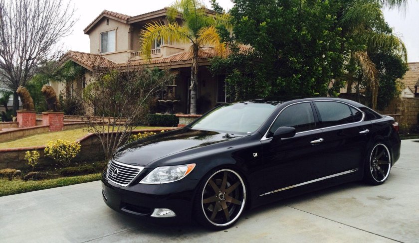 Лексус лс 460 черный