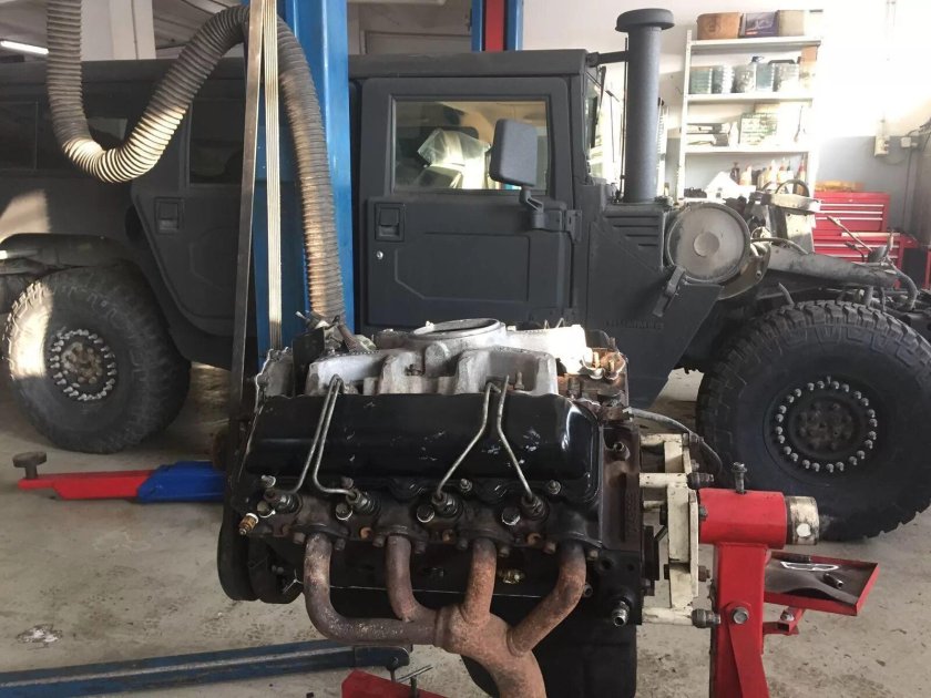 Hummer h1 мотор