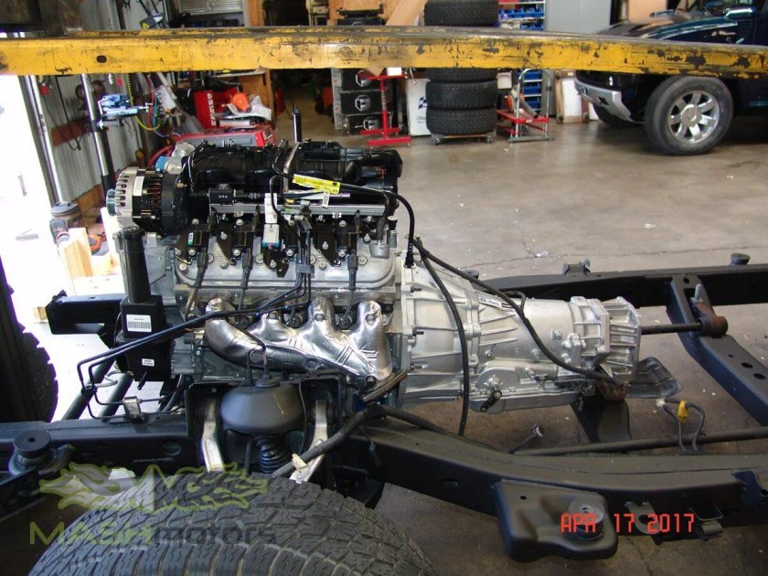 Шасси Hummer h1