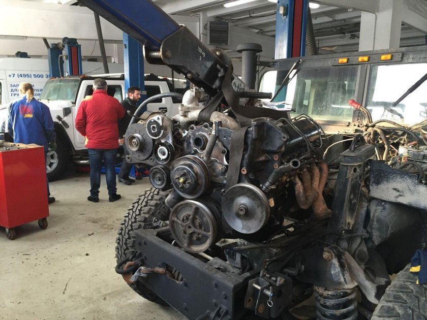 ДВС для Хаммер н1