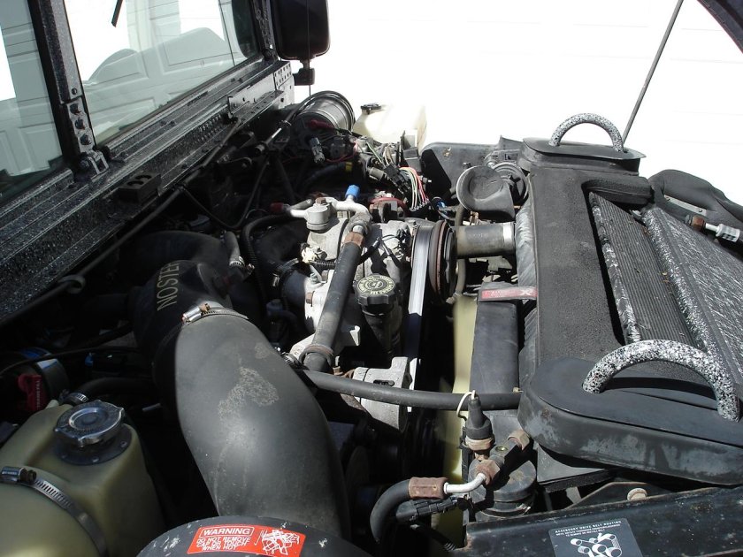 Hummer h2 под капотом
