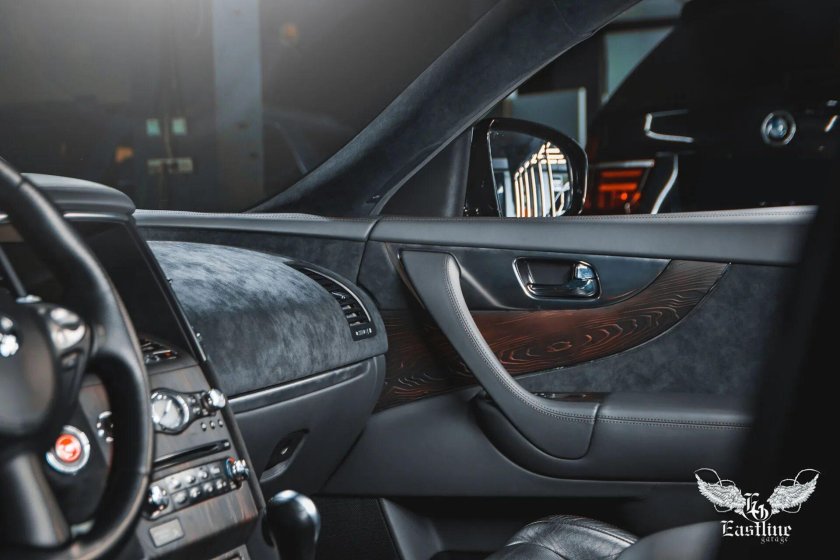 Алькантара в салон Инфинити фх37