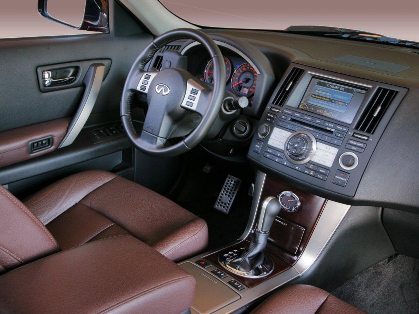 Infiniti fx35 2008 салон