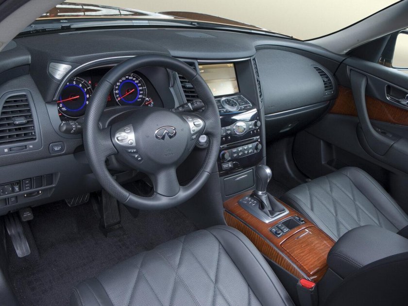 Инфинити ФХ 35 салон