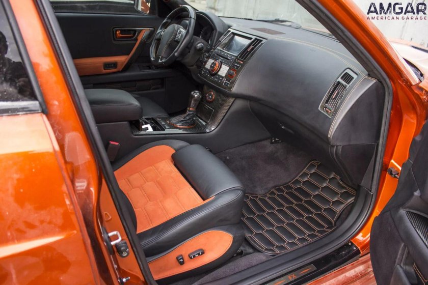 Infiniti fx35 перешив салона