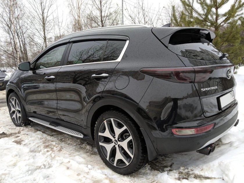 Kia Sportage 2017 черный