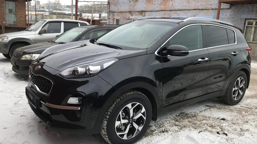 Kia Sportage 4 черный