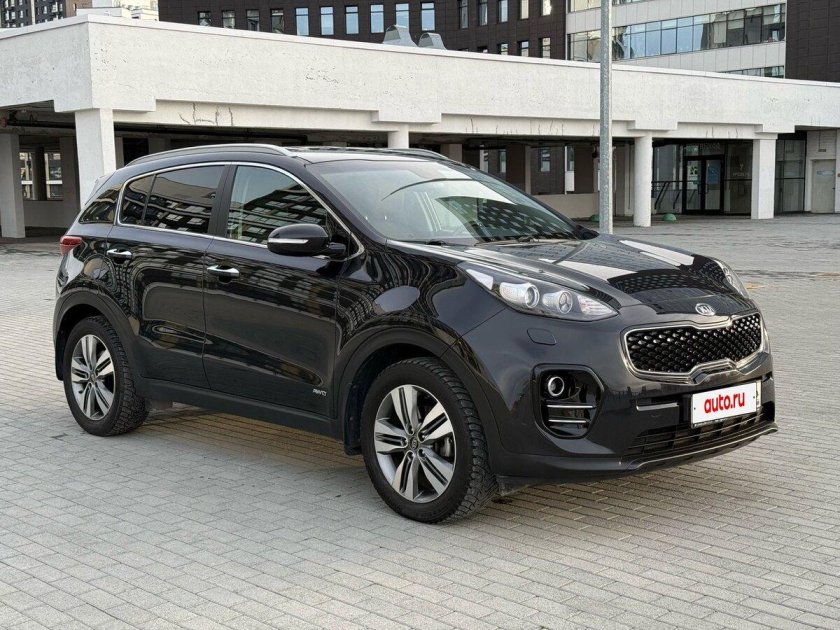 Киа спортейдж 2017 черный
