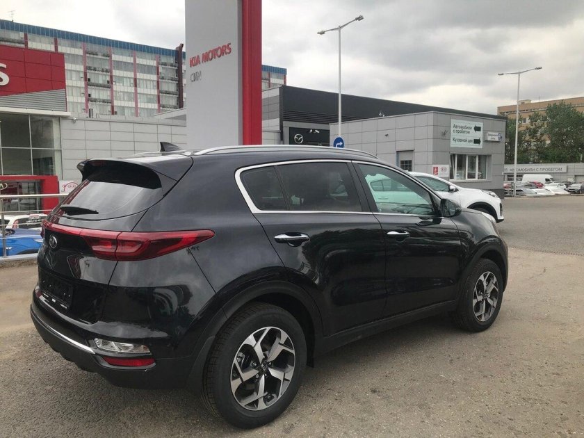 Kia Sportage 4 черный