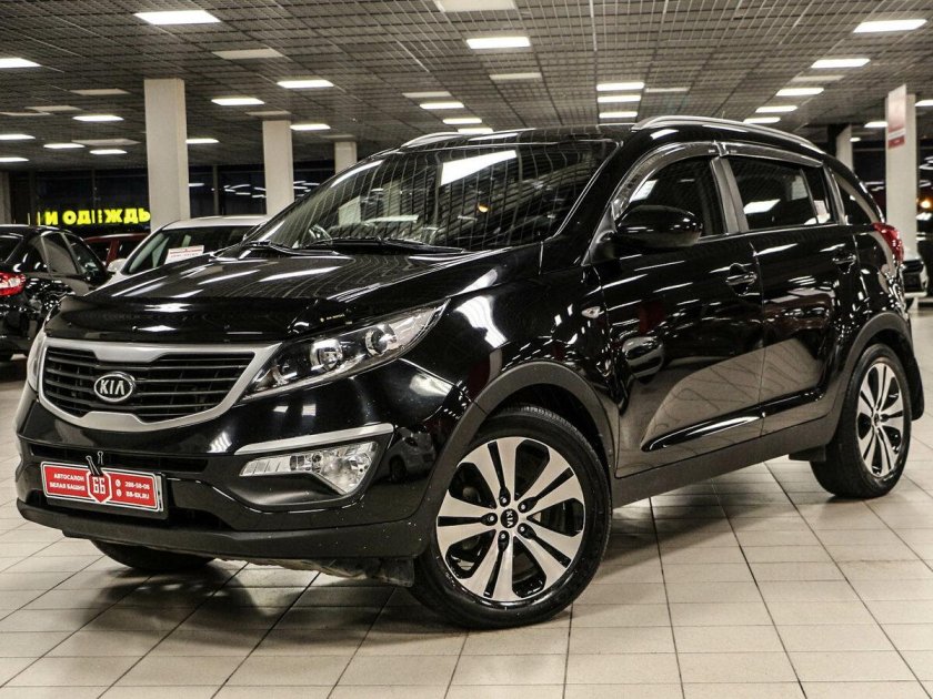 Kia Sportage 2015 черный