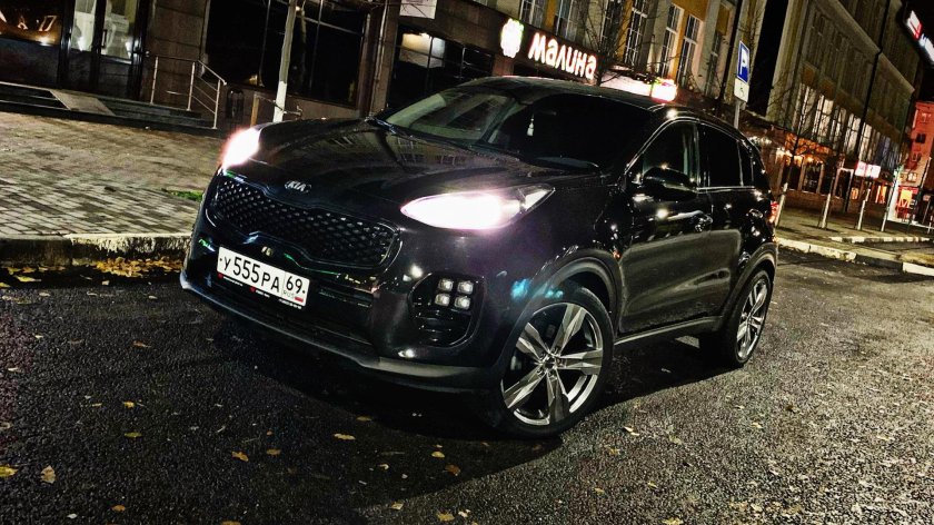 Киа Спортейдж Блэк эдишн 2021