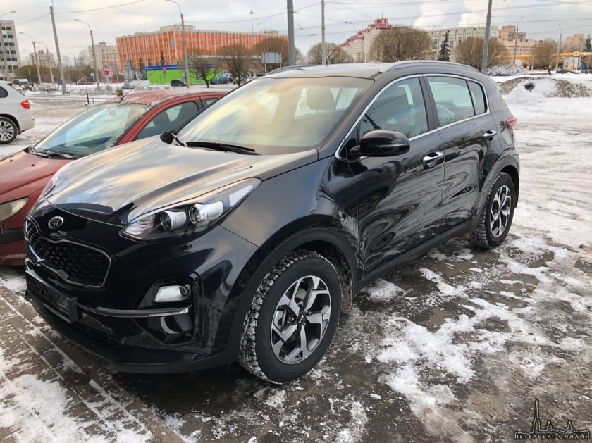 Киа Спортейдж 2019 черный