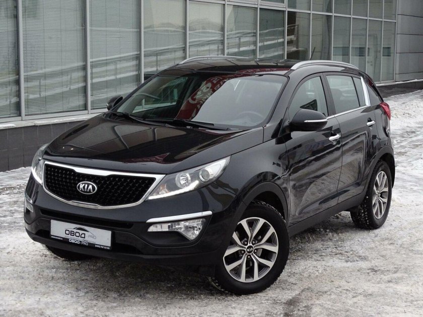 Kia Sportage черный 2014