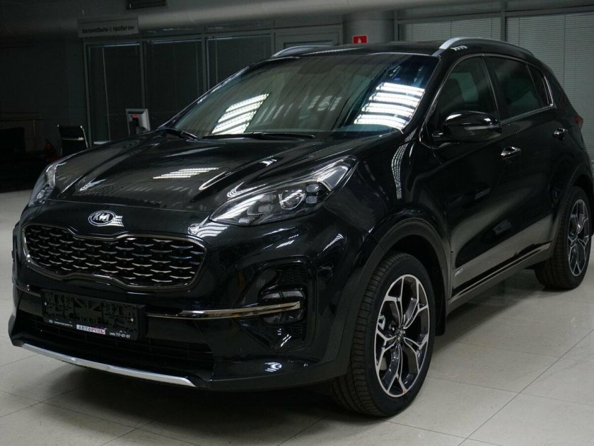 Kia Sportage 2019 черный