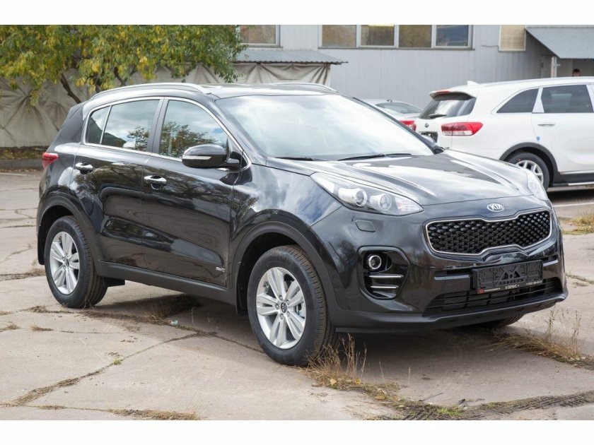 Kia Sportage 2018 черный