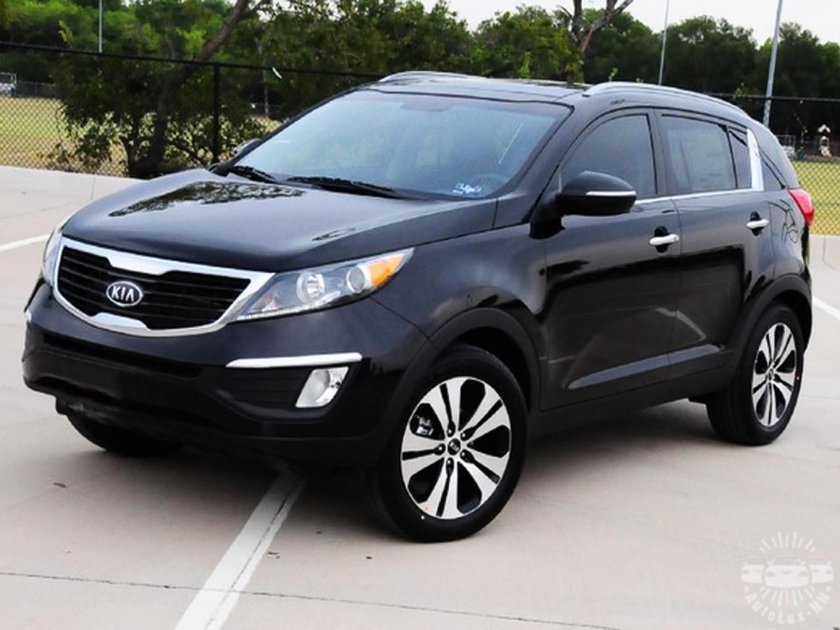 Kia Sportage 2012 черный
