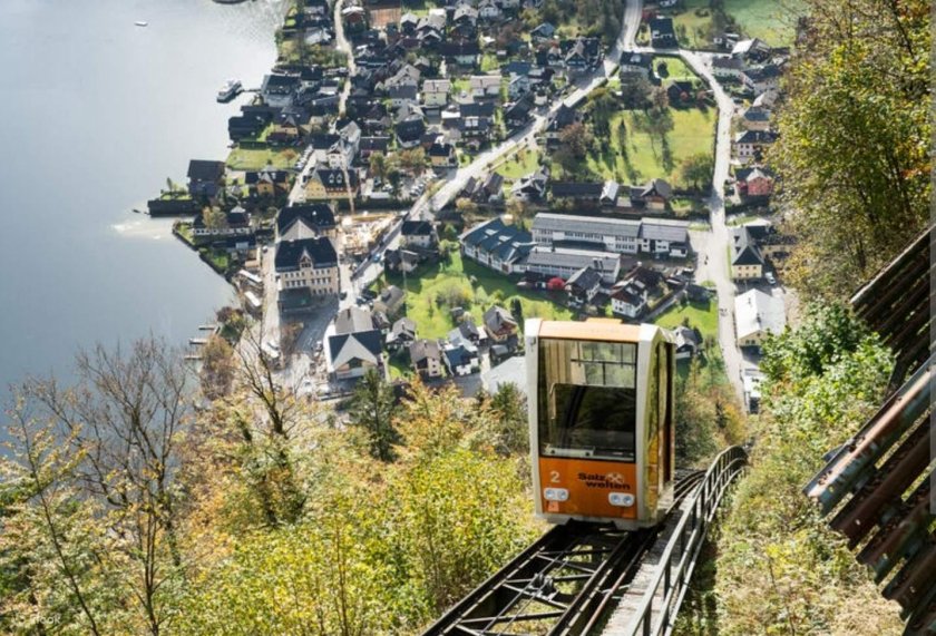 Гальштат смотровая площадка