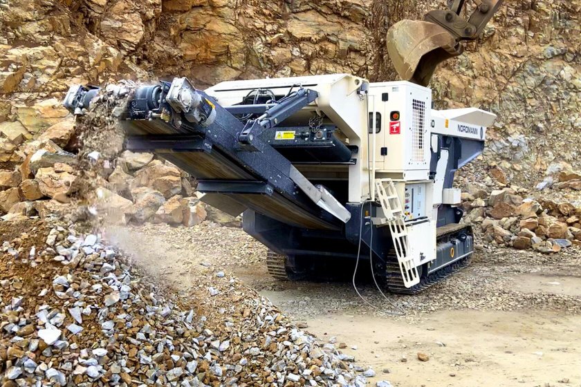 Терекс перемалывание асфальта