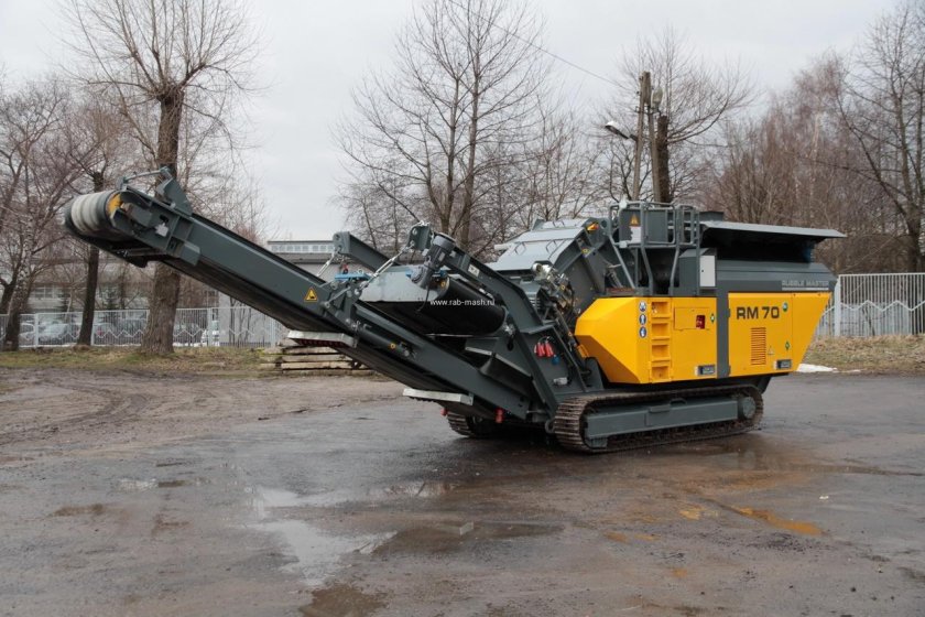 Роторная дробилка rubble master rm-60