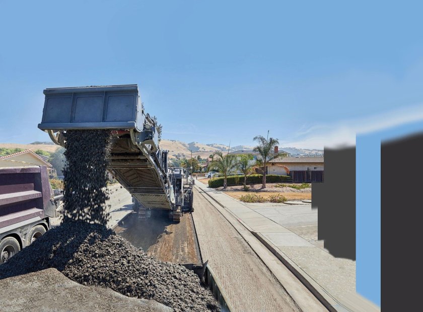 Фрезерование асфальтобетонного покрытия